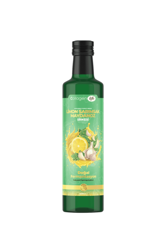 Collagen Life Limon Sarımsak Maydanoz Sirkesi (Doğal Fermantasyon)